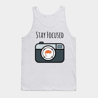 Stay Focused Girl Concentration Span Management Tank Top